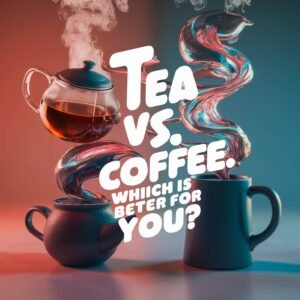 A comprehensive comparison of the health benefits of tea and coffee, including caffeine content, antioxidants, and impacts on overall wellness.